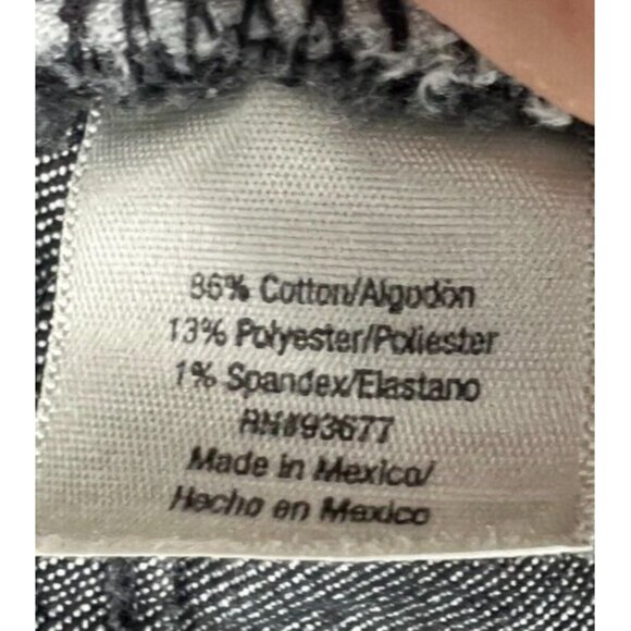 St Johns Bay Mid Rise Black Jeans Stretch Boot Cut Women's Size 12 - Picture 10 of 11